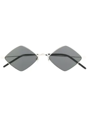 Saint Laurent Eyewear Lunettes De Soleil à Monture Losange Farfetch