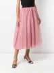 MSGM tulle midi skirt