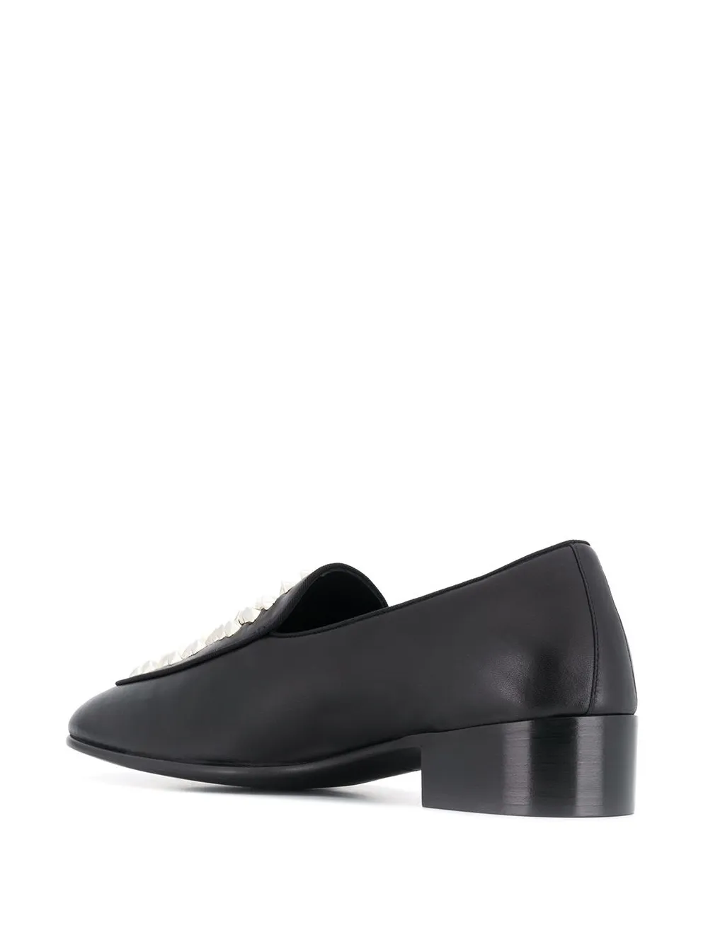 Giuseppe Zanotti Richard studded loafers Black