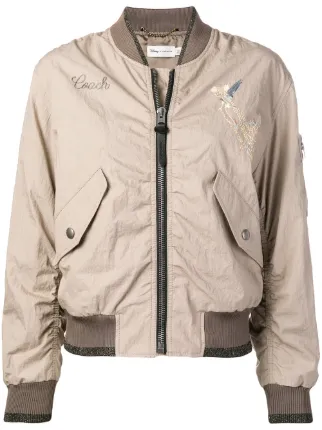 coach bomber jacket womens