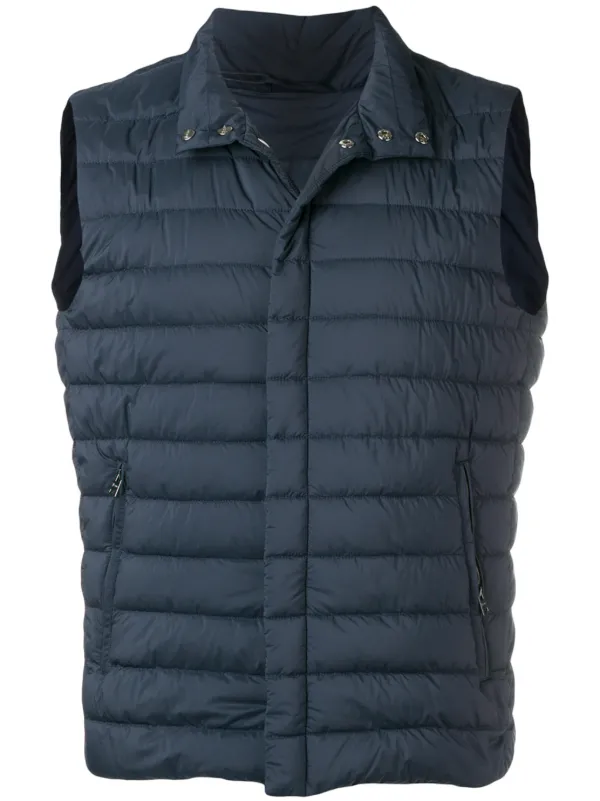 Herno Quilted Padded Vest Farfetch