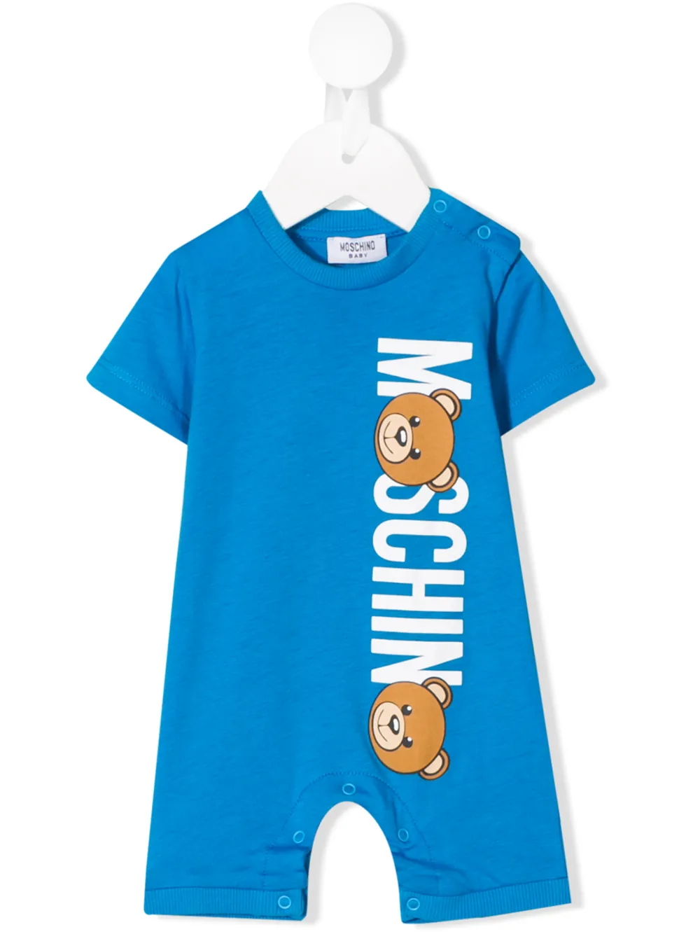 фото Moschino kids короткий комбинезон teddy bear