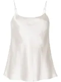 Vince flared tank top - Silver