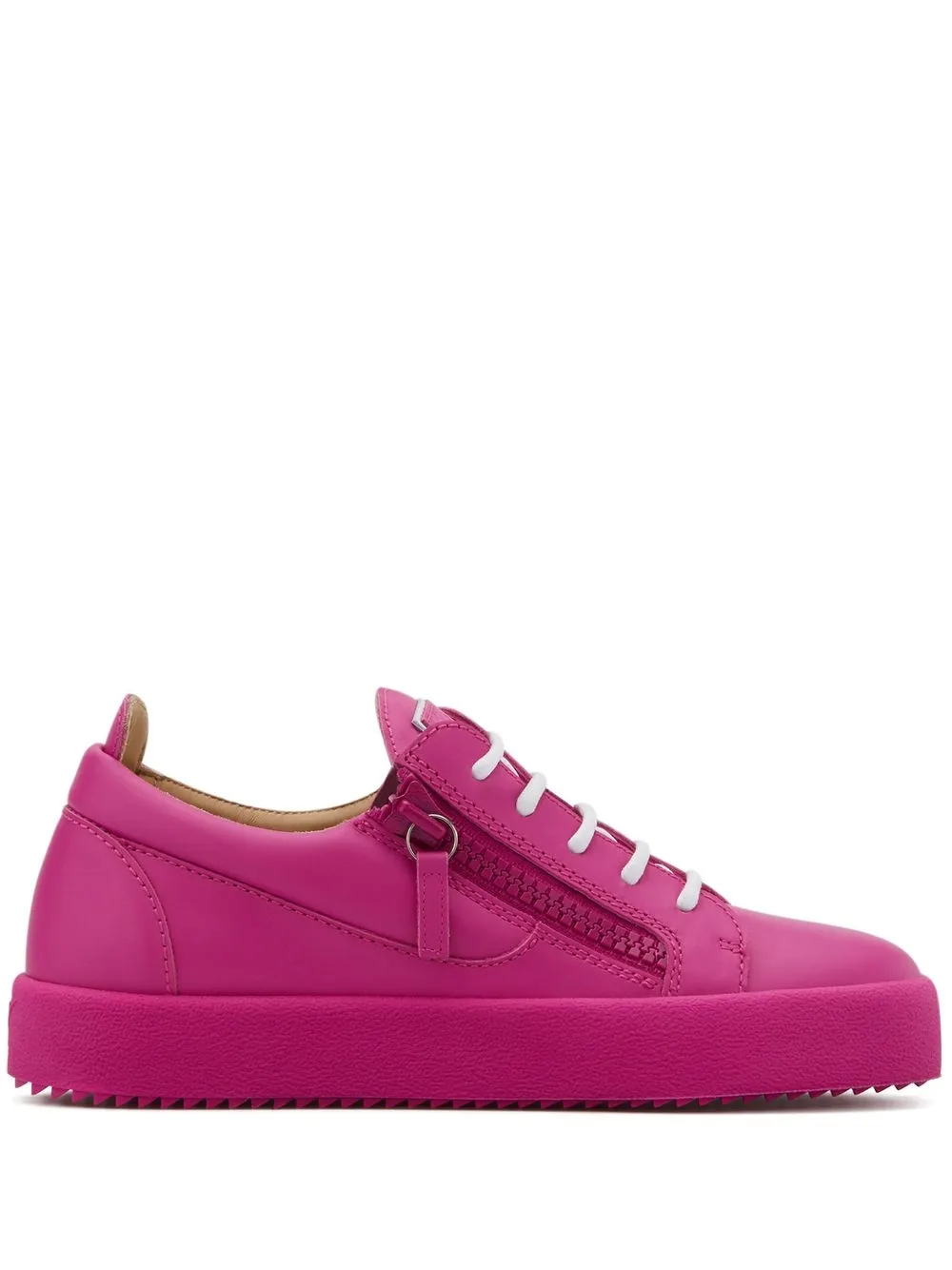 

Giuseppe Zanotti Gail low-top leather sneakers - Pink