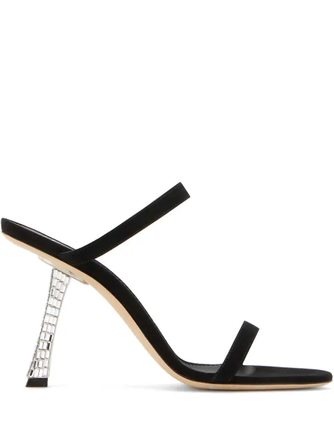 Giuseppe Zanotti Farrah crystal heel sandals