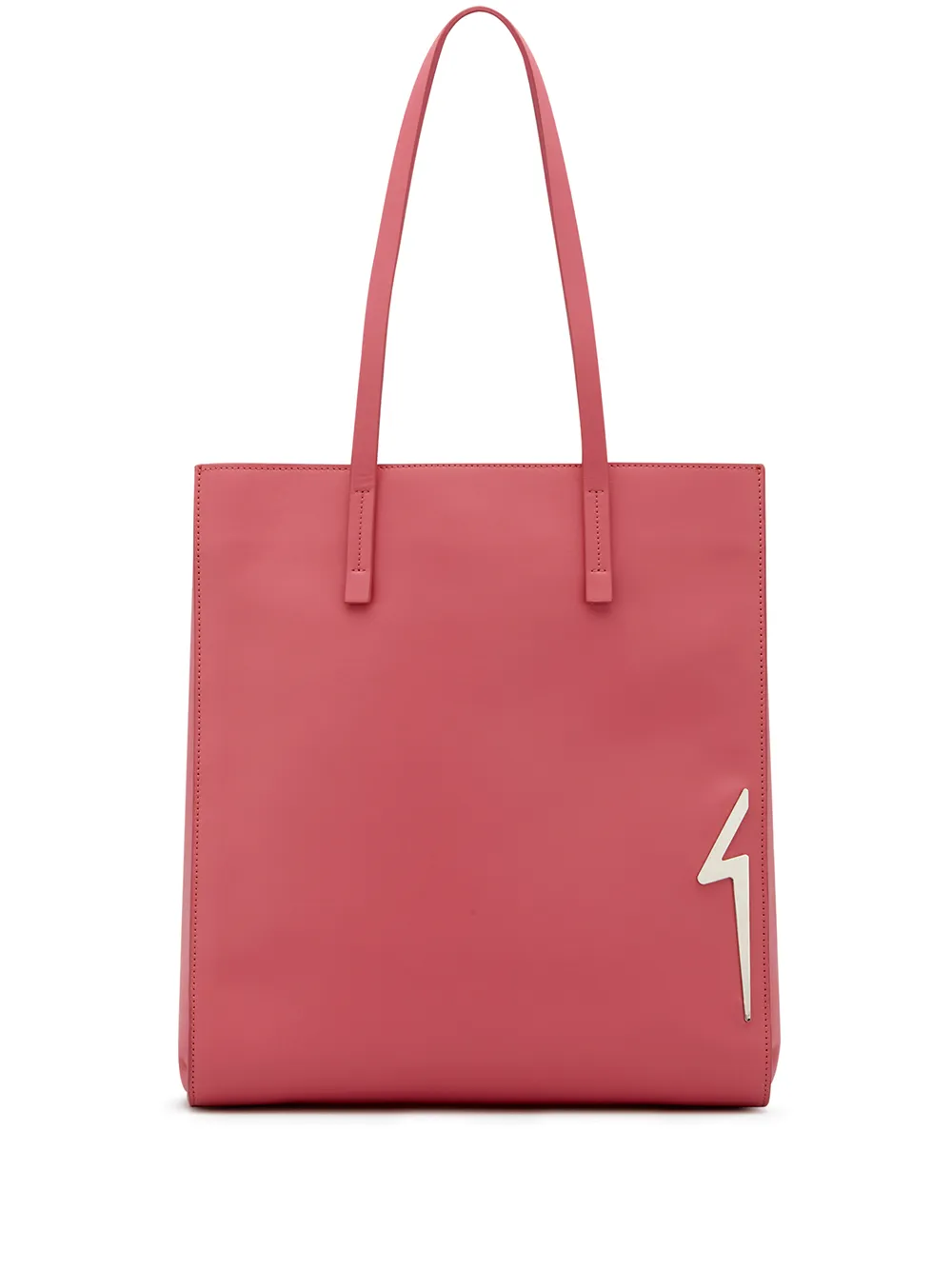 

Giuseppe Zanotti logo-detail tote - Pink
