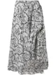 Image 1 of Fendi Pre-Owned 1990's sketch floral skirt