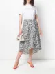 Image 2 of Fendi Pre-Owned 1990's sketch floral skirt