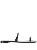 Giuseppe Zanotti Ring sandals - Black