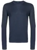 Zanone round neck jumper - Blue