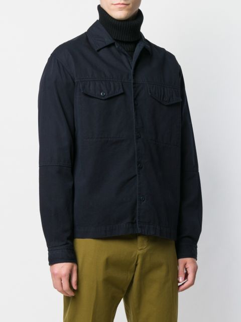 ami suede overshirt