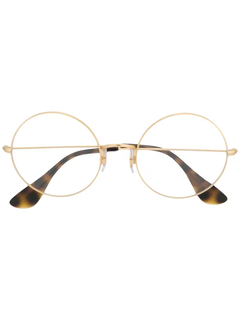 Ray-Ban circle frame glasses