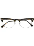 Ray-Ban Clubmaster glasses - Brown