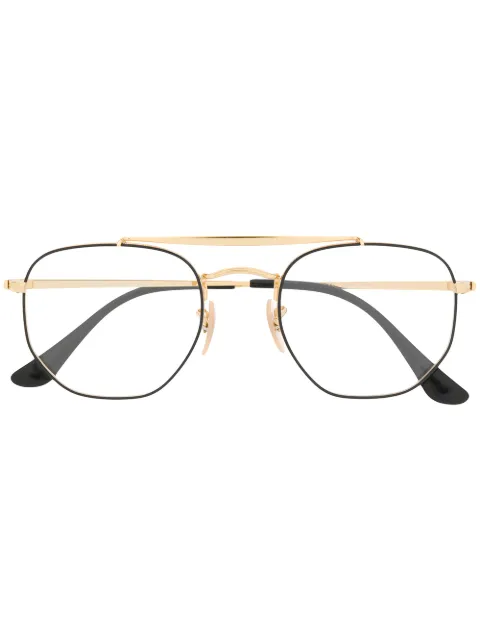 Ray-Ban oversized frame glasses