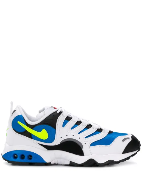 Leather And Canvas Ait Terra Humara WhiteBlue Sneakers Leather And Canvas Ait Terra Humara WhiteBlue Sneakers