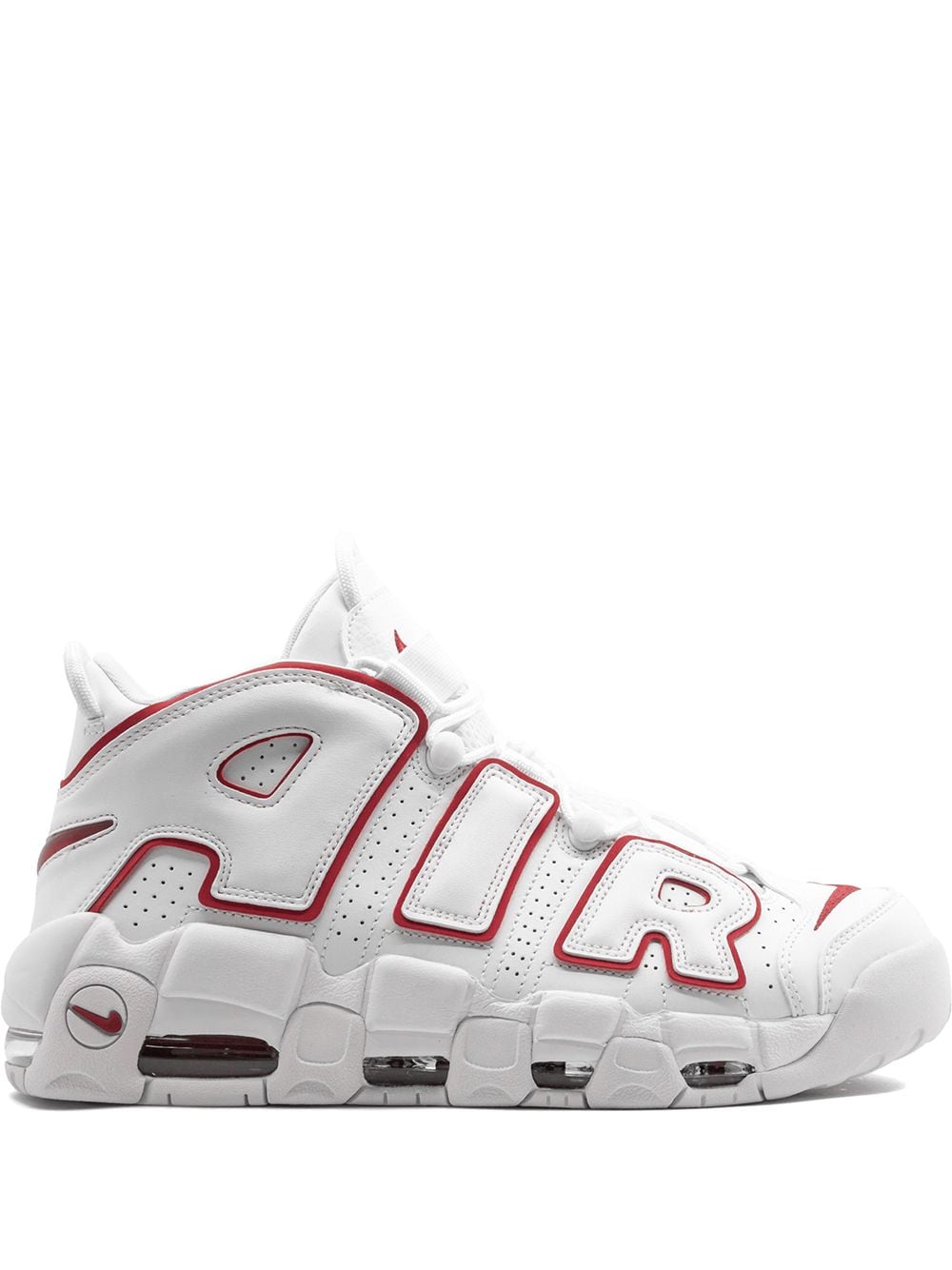 Nike Air More Uptempo '96 "White/Varsity Red/White" Sneakers - Farfetch