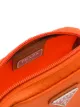 Prada logo plaque cosmetics bag