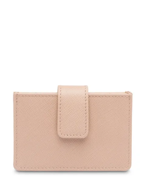 Prada structured card holder