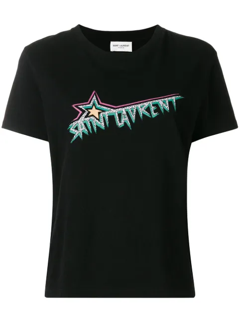 saint laurent t shirt stars