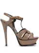 Image 1 of Saint Laurent Tribute 105mm sandals