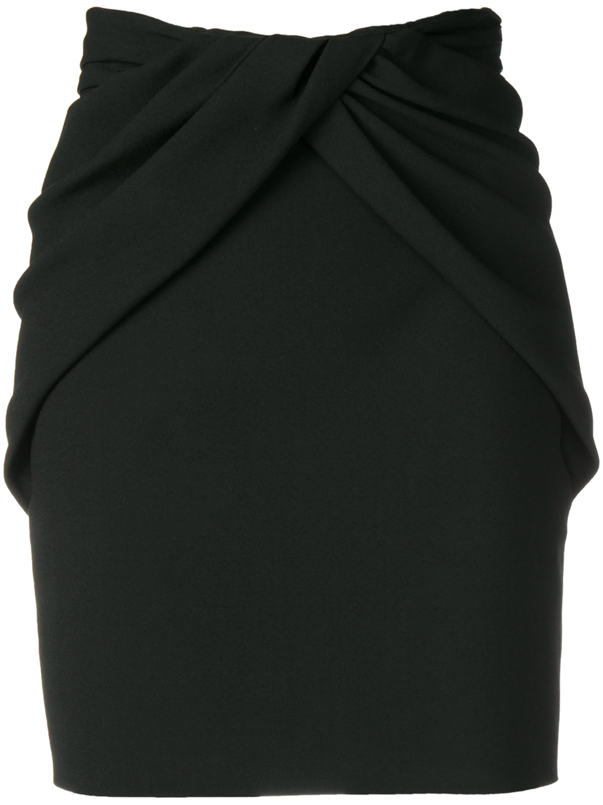 Saint Laurent draped-style skirt