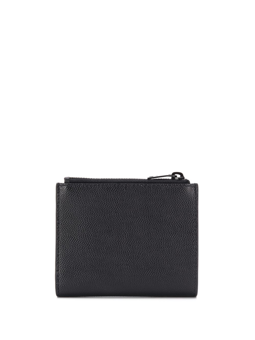 YSL Monogram Pebbled Leather Bifold Wallet