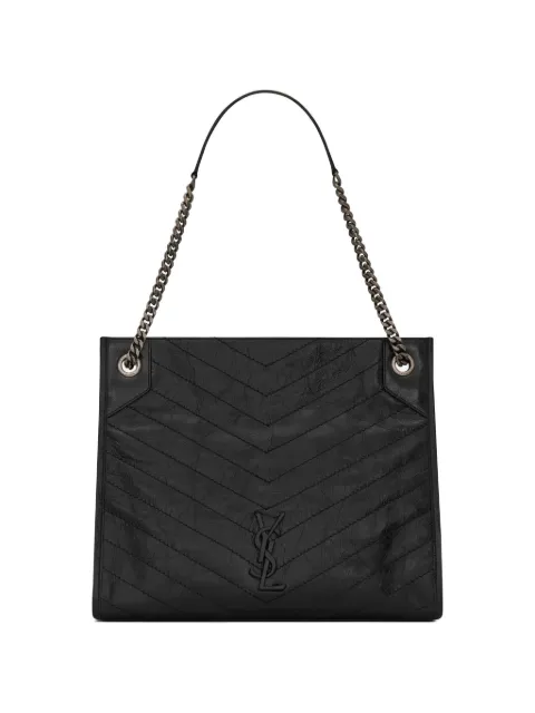 Saint Laurent 생 로랑 니키 가죽 토트 백