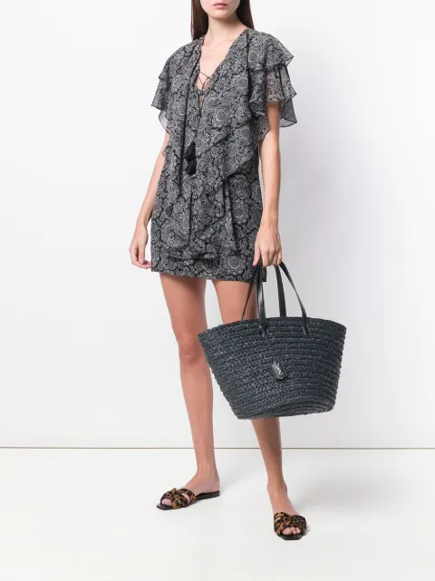 saint laurent panier tote