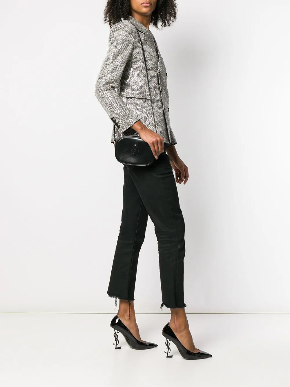 saint laurent le 61 leather camera bag