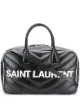 Image 1 of Saint Laurent logo patch quilted holdall