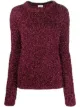 Image 1 of Saint Laurent metallic textured jumper