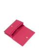 Prada Saffiano leather card holder with bow