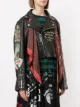 Maison Mihara Yasuhiro biker jacket with scarf