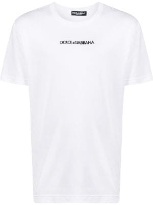 dolce and gabbana white t shirt