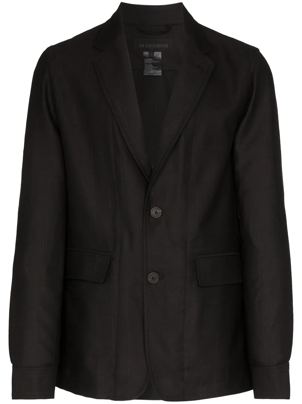 Ann Demeulemeester Blazers oversized striped blazer