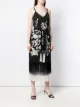 Twin-Set fringed midi dress