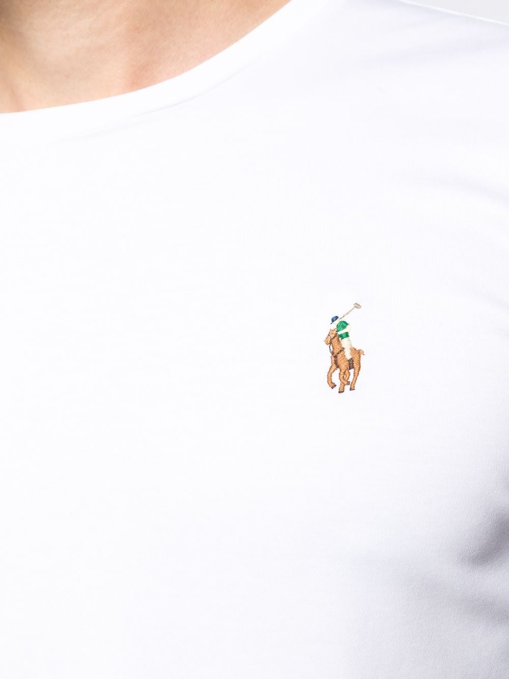 Polo Ralph Lauren logo-embroidered long-sleeve T-shirt - Farfetch