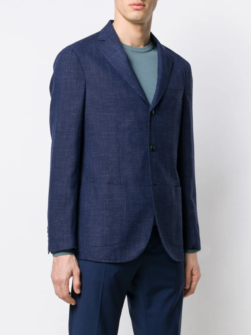 Barba Jimmy blazer Blauw