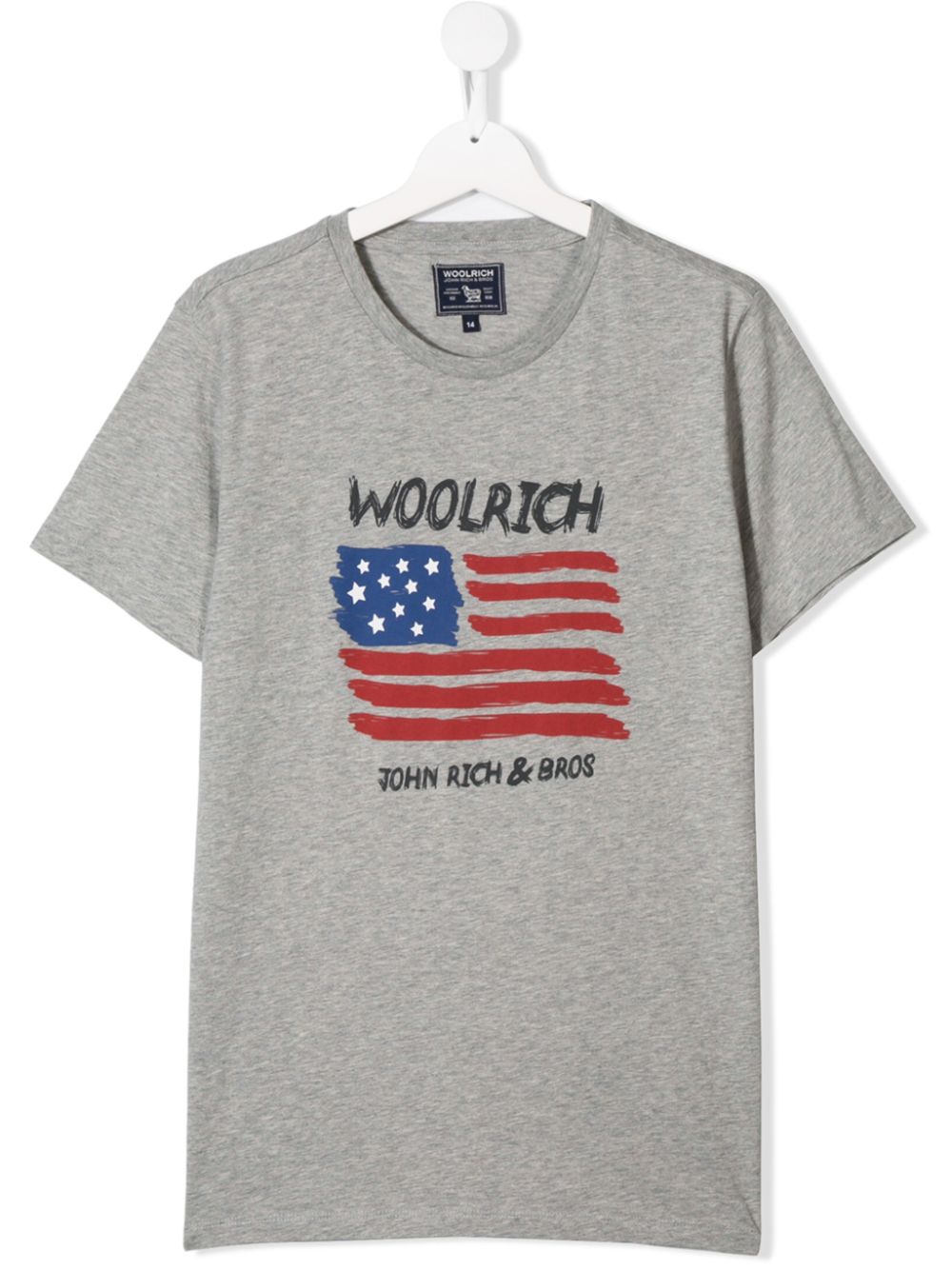 фото Woolrich Kids футболка с принтом