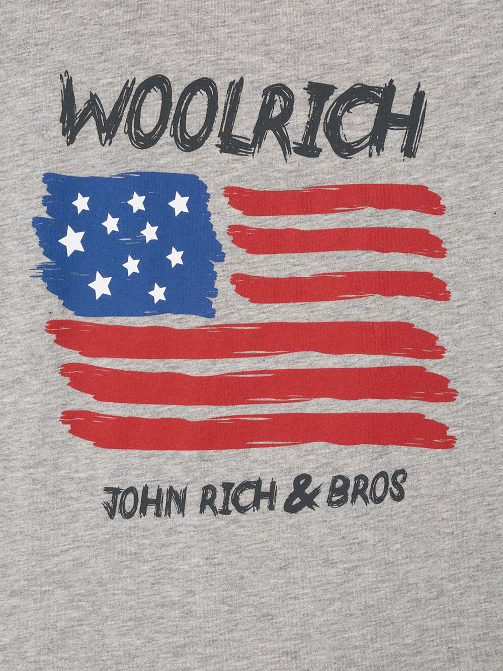 фото Woolrich Kids футболка с принтом