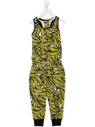 banana print jumpsuit