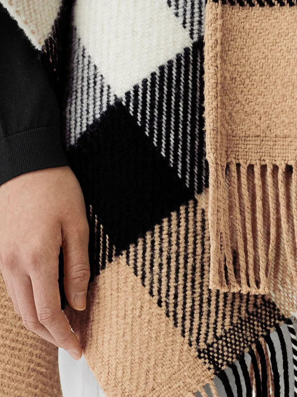 Burberry Kasjmier cape Beige