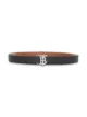 Burberry reversible monogram plaque belt