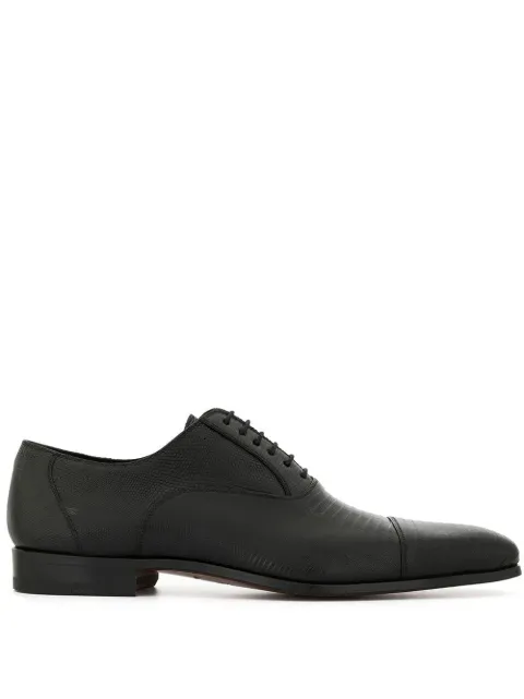 Magnanni grained lace-up shoes