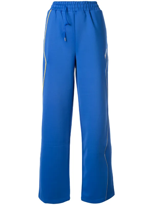 アーダーエラーアドモアTRACK pants Ader Error wide-leg Track Pants | Blue | FARFETCH