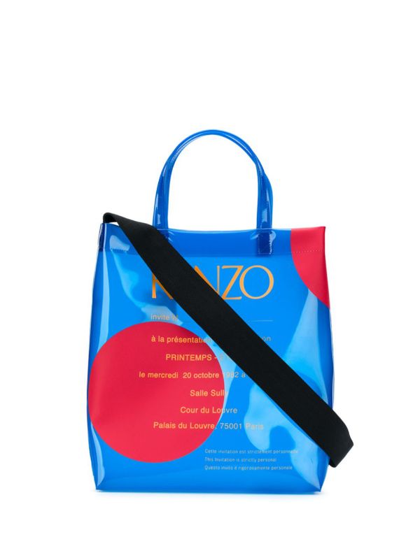 kenzo transparent bag