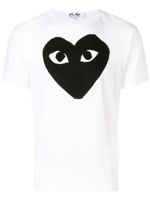 Comme Des Garçons Play camouflage-print Cotton T-shirt - Farfetch