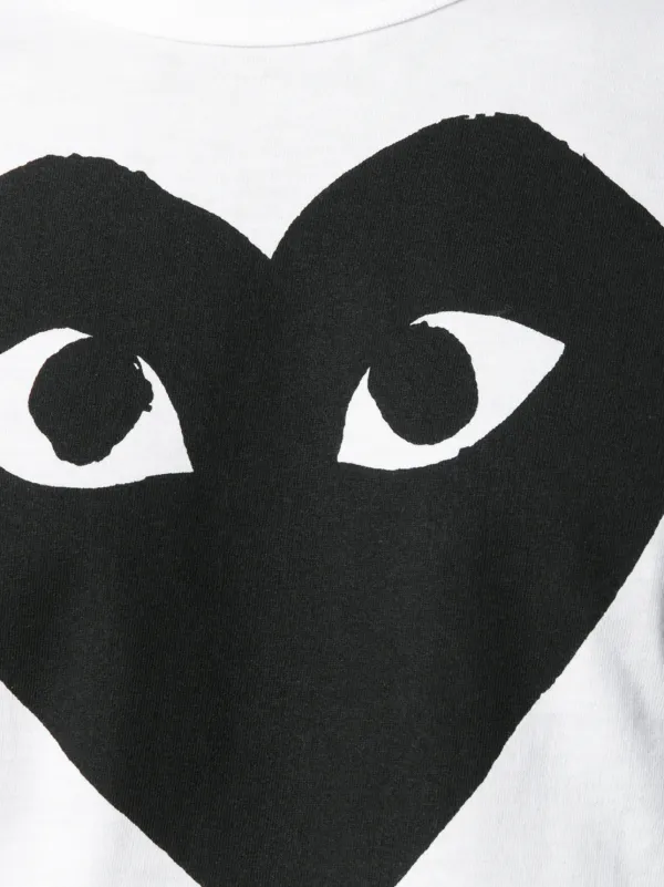 Black and white comme des garcons hot sale