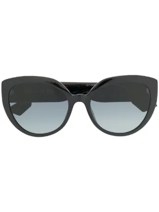dior oversized cat eye sunglasses