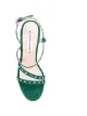 Leandra Medine studded high-heeled sandals